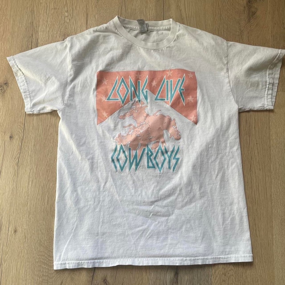 Long Live Cowboys Western T Shirt
